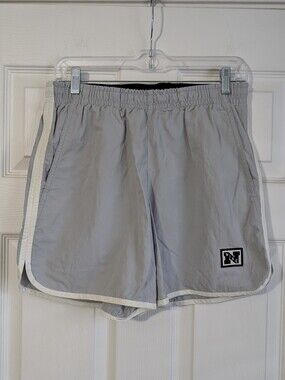 Nike Light Gray Men’s Retro Style Athletic Shorts Size S